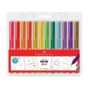 Caneta Fine Pen Faber Castell Color Estojo c/12