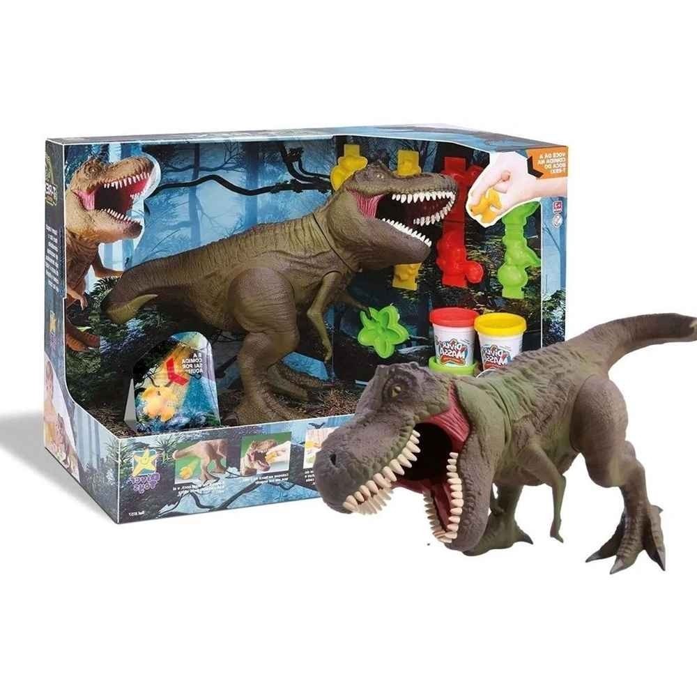 DINOSSAURO T-REX ATACA DIVER TOYS 8170