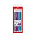 Caneta Fine Pen Faber Castell Colors c/4